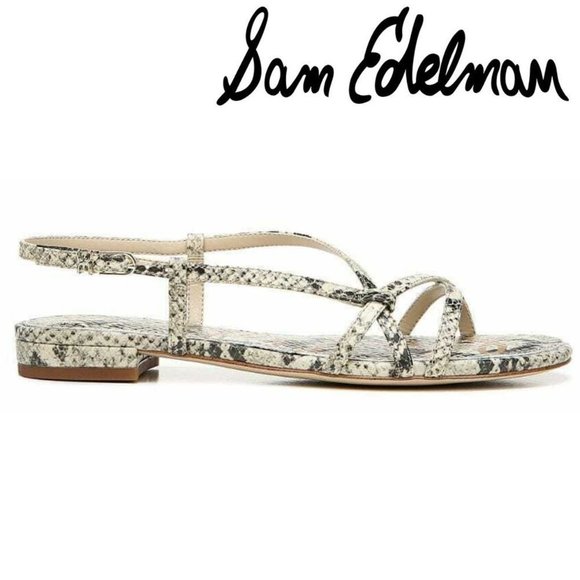 NEW Women's Sam Edelman Teale Sandal, Size 6 and 6.5 M - Beige - Picture 2 of 4